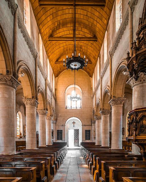 beige and brown cathedral interior